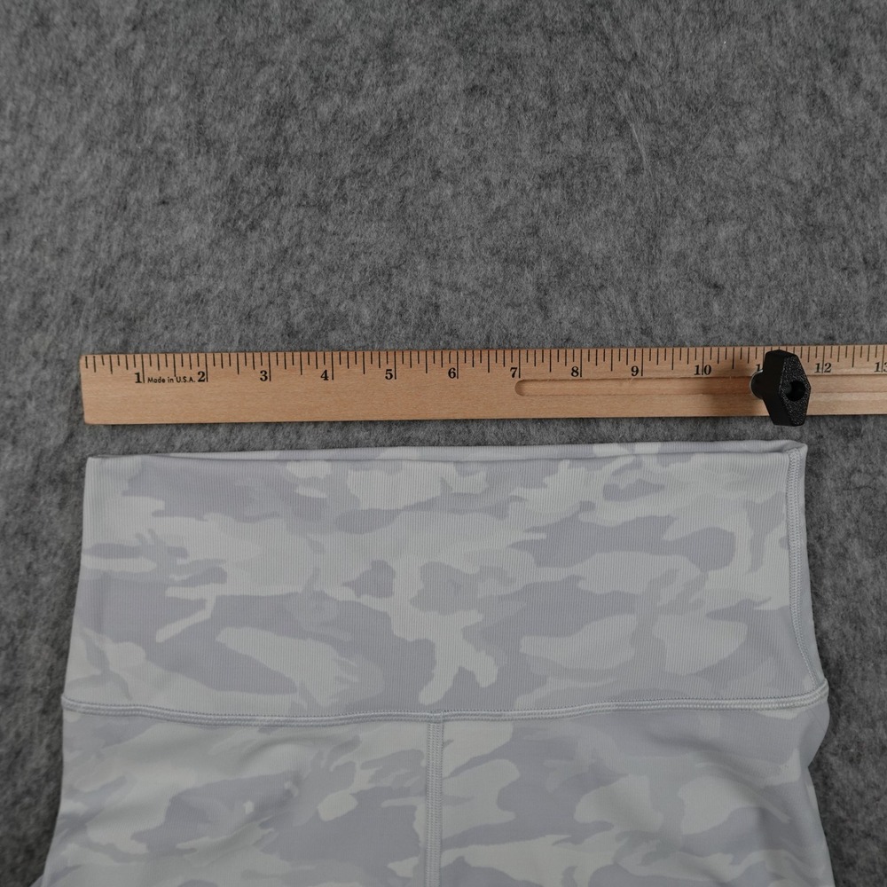 Lululemon Leggings Womens 6 Gray Camo Wunder Under High Rise Tight 28" Luxtreme - Picture 6 of 10